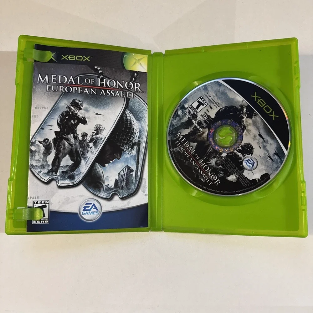 TESTED Medal of Honor: European Assault (Microsoft Xbox, 2005) CIB COMPLETE